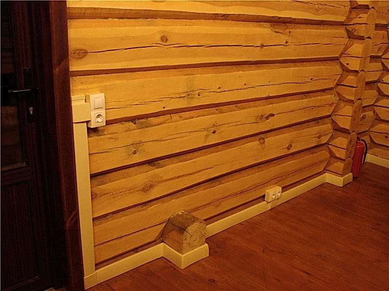 внешняя проводка, выполненная с использованием кабель-канала